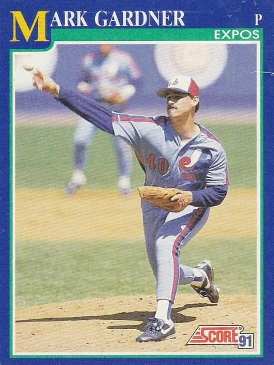 Mark Gardner Baseball Card Collection - Picture 4 of 4